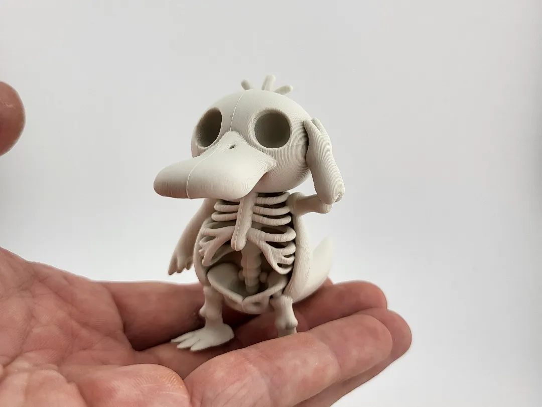 Hollow Skeleton Bird Figurine