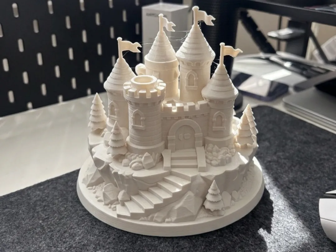 Fantasy Castle Miniature