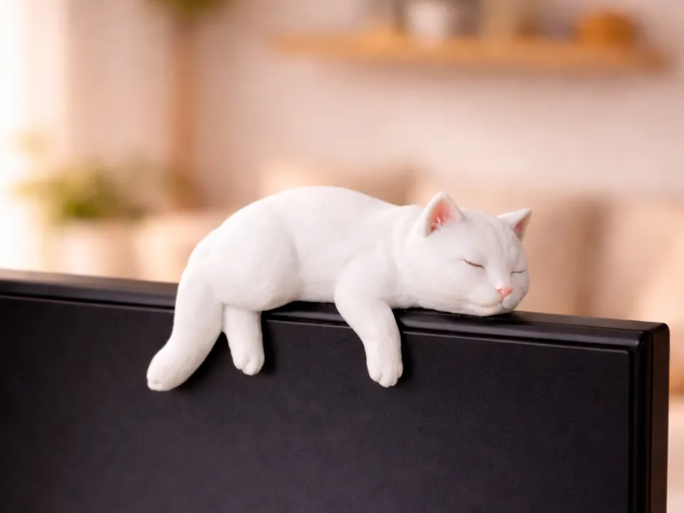 Cozy Sleeping Cat